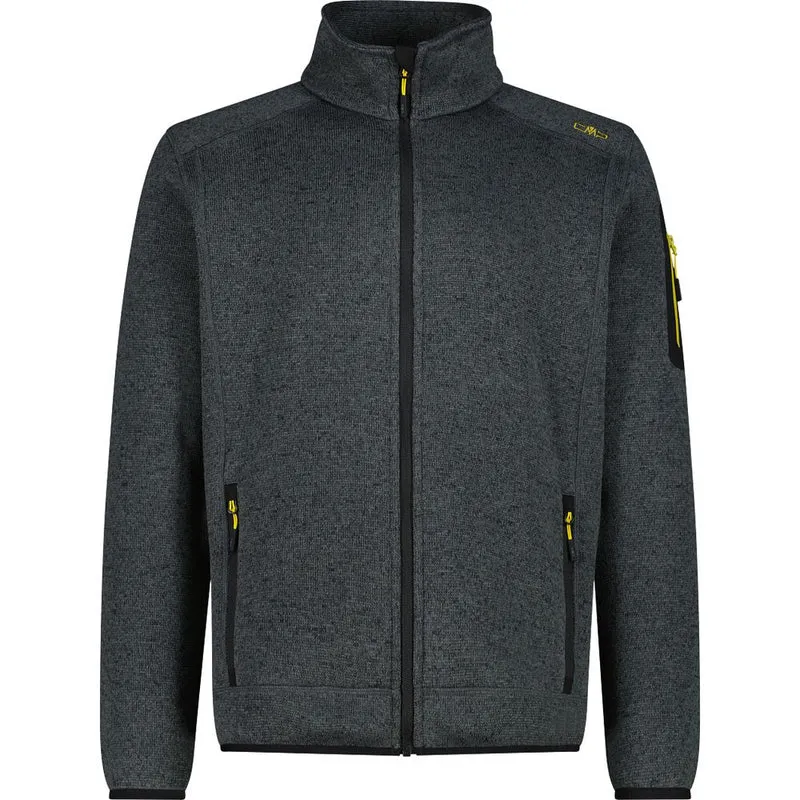 CMP Herren Fleecejacke grey nero