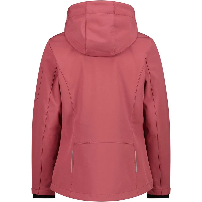 CMP Zip Hood Damen Softshelljacke peony