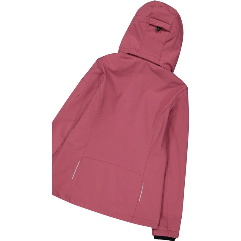 CMP Zip Hood Damen Softshelljacke peony