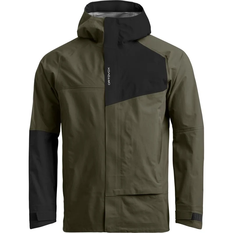 Ortovox Seceda 3L Herren Hardshelljacke dark wild herbs