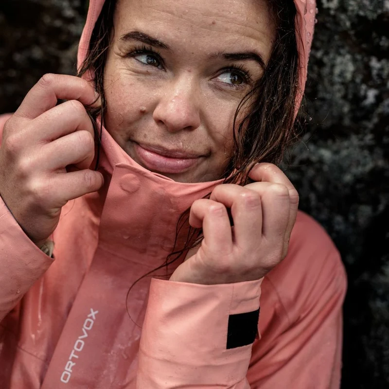 Ortovox Seceda 3L Damen Hardshelljacke wild berry