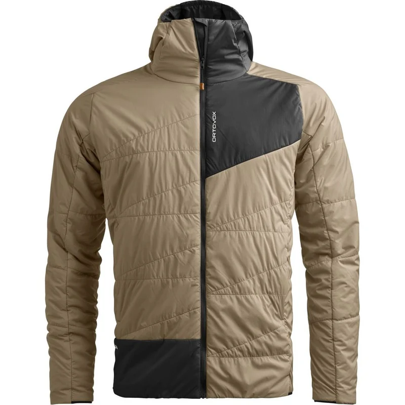 Ortovox Swisswool Piz Duan Herren Isolationsjacke grey sand