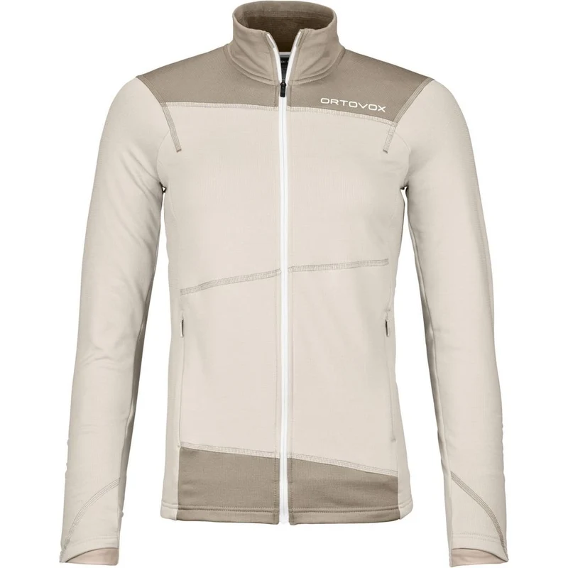 Ortovox Fleece Light Damen Fleecejacke white chalk
