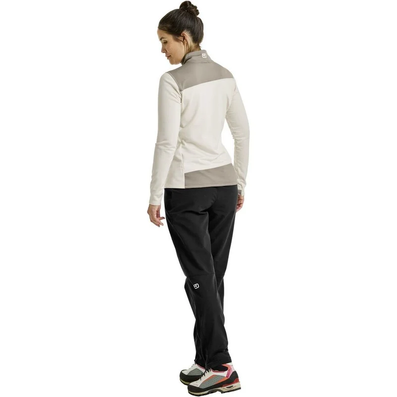 Ortovox Fleece Light Damen Fleecejacke white chalk