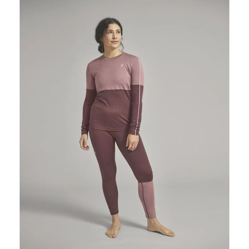 Ortovox 185 Rock'n'wool Damen Longsleeve white tea