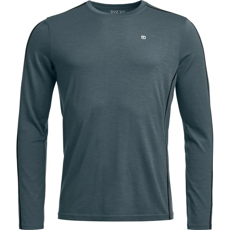 Ortovox 185 Rock'n'wool Herren Longsleeve dark arctic grey