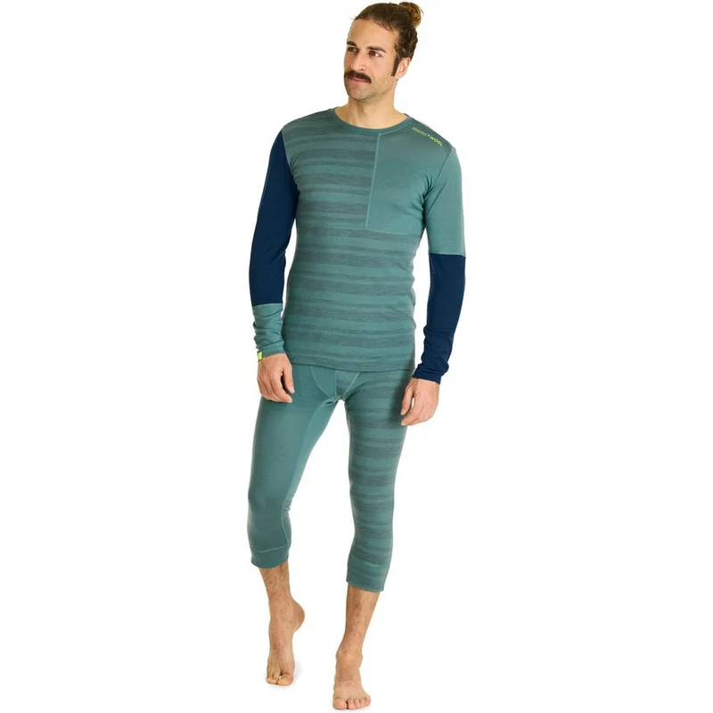 Ortovox 185 Rock'n'wool Herren Longsleeve dark arctic grey
