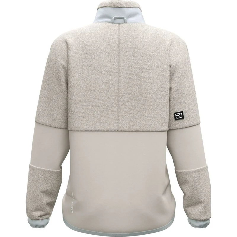 Ortovox Fleece Teddy Damen Jacke white tea