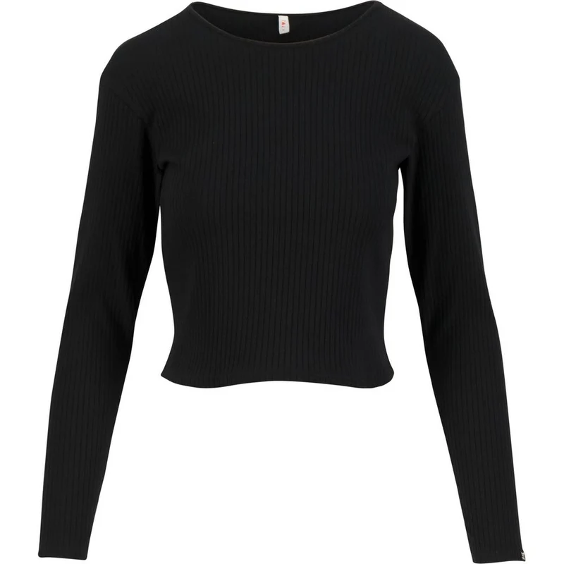 Blutsgeschwister Feels Like ME Damen Langarmshirt midnight dahlia black