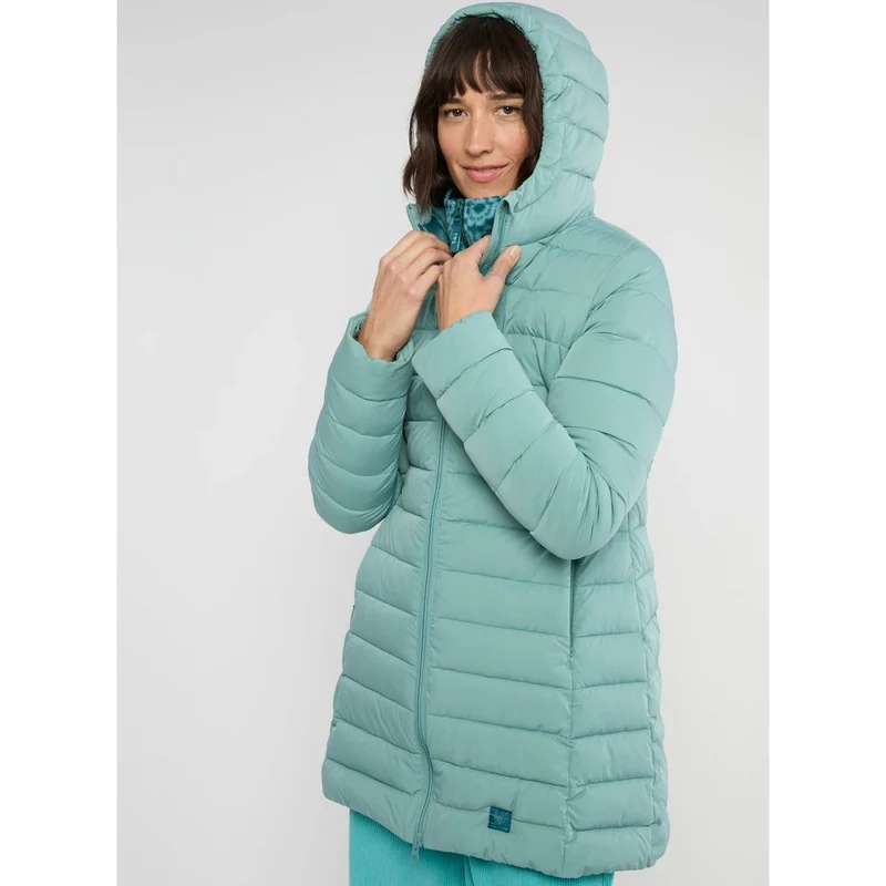 Blutsgeschwister NO Down Queen Damen Steppjacke cold retro blue