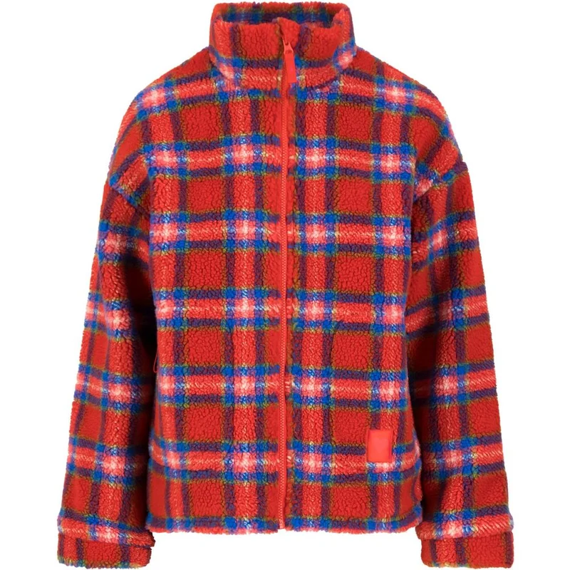 Blutsgeschwister Arctic Leisure Damen Fleecejacke tartan teddy
