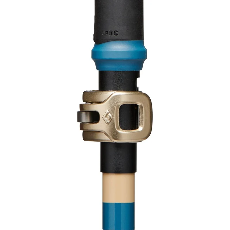 Black Diamond Traverse Compactor Ski Poles creek-blue
