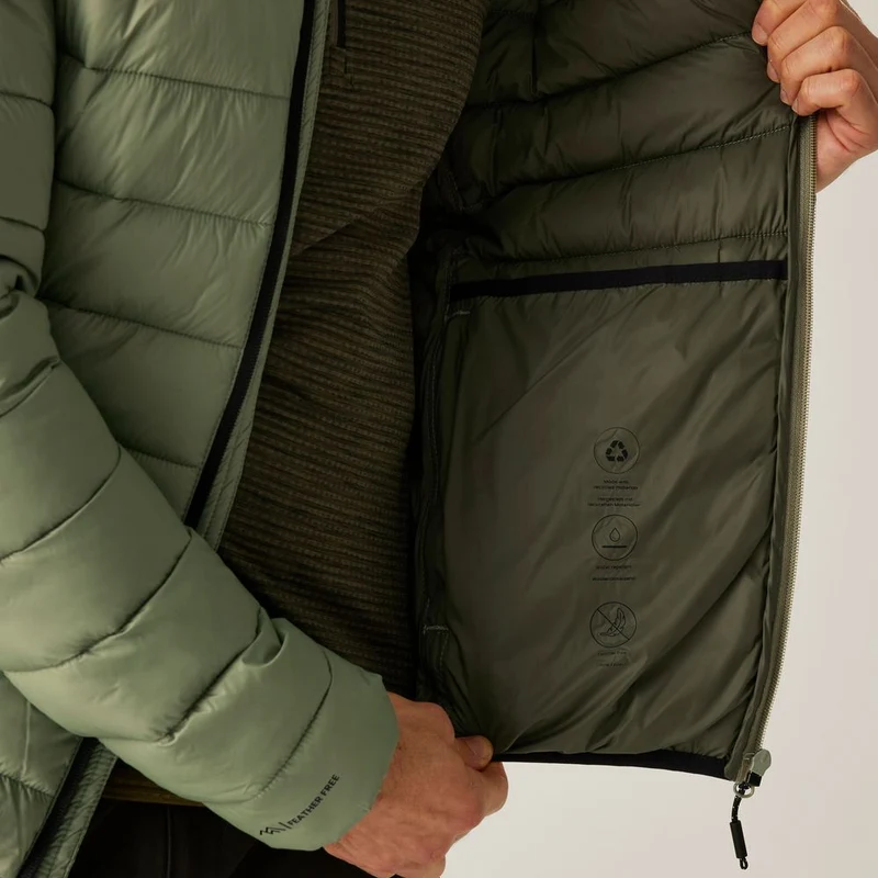 Regatta Marizion Herren Isolationsjacke oil green