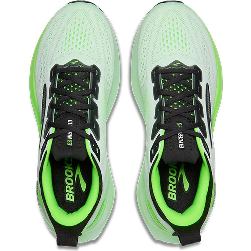 Brooks Glycerin 23 Herren Laufschuh white-phantom-green-gecko