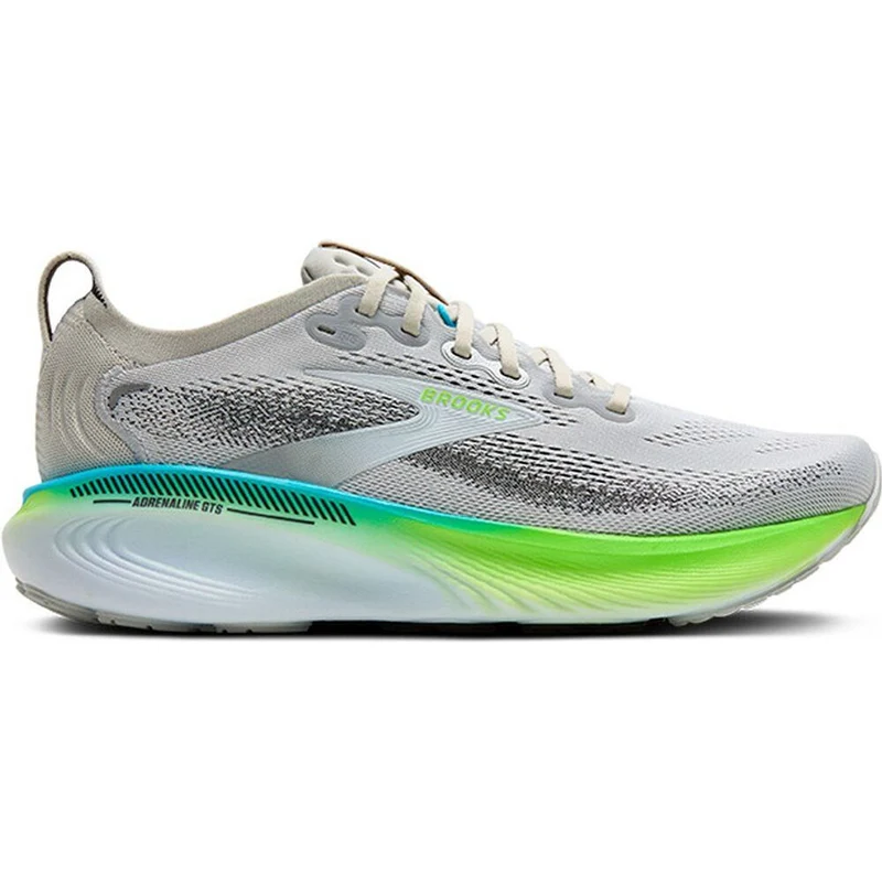 Brooks Adrenaline GTS 25 Herren Laufschuh oyster-green-gecko-blue