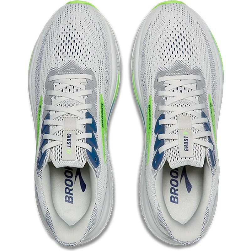Brooks Ghost 17 Herren Laufschuh oyster-beacon-blue-gecko