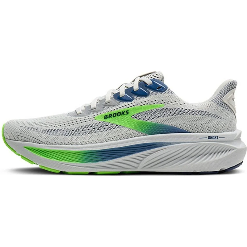 Brooks Ghost 17 Herren Laufschuh oyster-beacon-blue-gecko