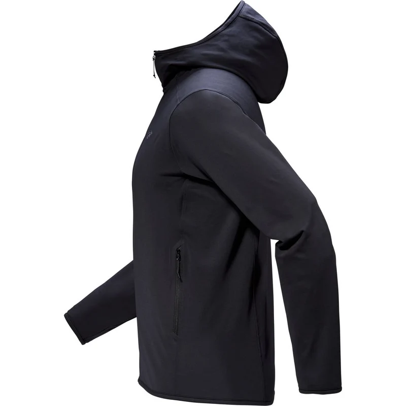 Arcteryx Kyanite Lightweight Hoody Herren Fleecejacke black