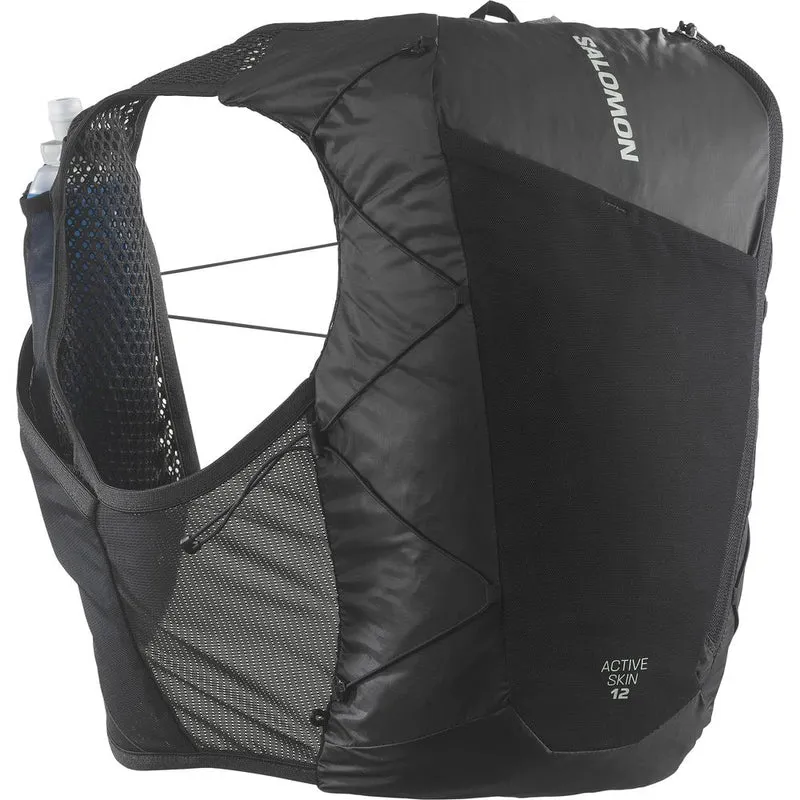 Salomon Active Skin 12 Set Black/metal black-metal