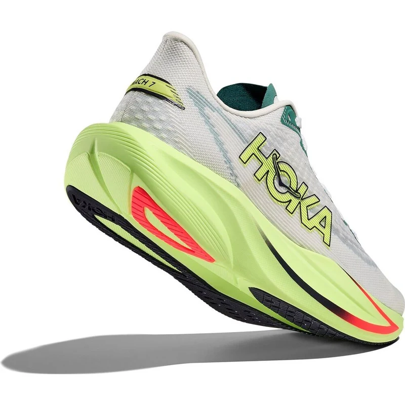 Hoka Mach 7 Herren Laufschuh frost / neon yuzu