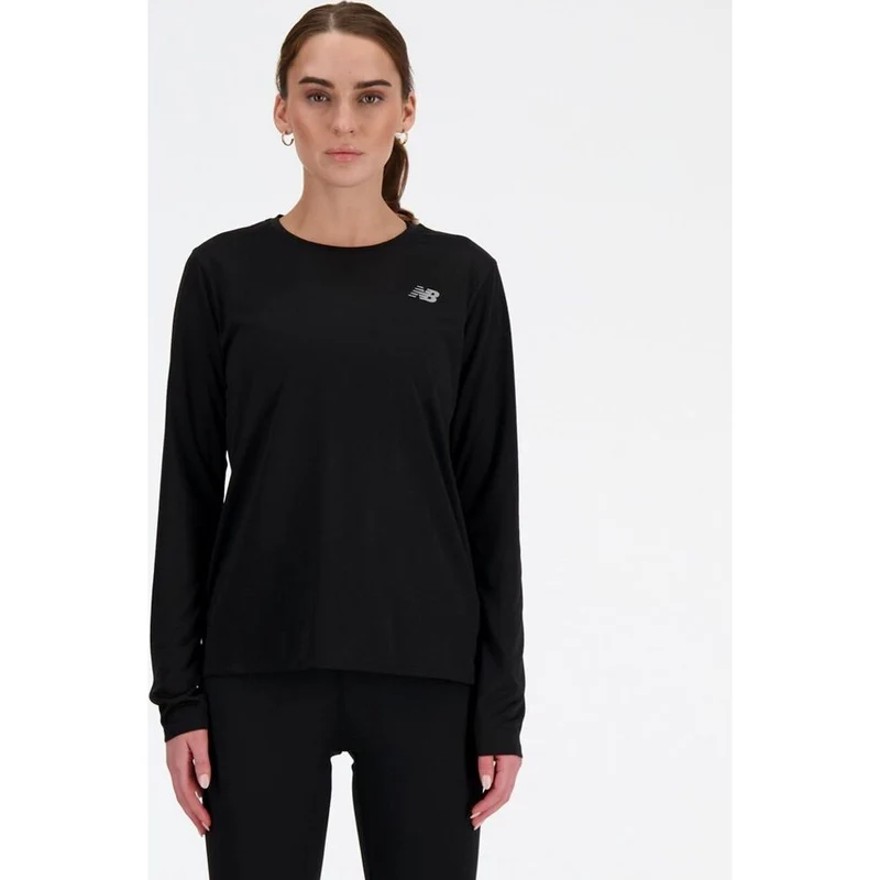 New Balance Womens Running Langarmshirt black