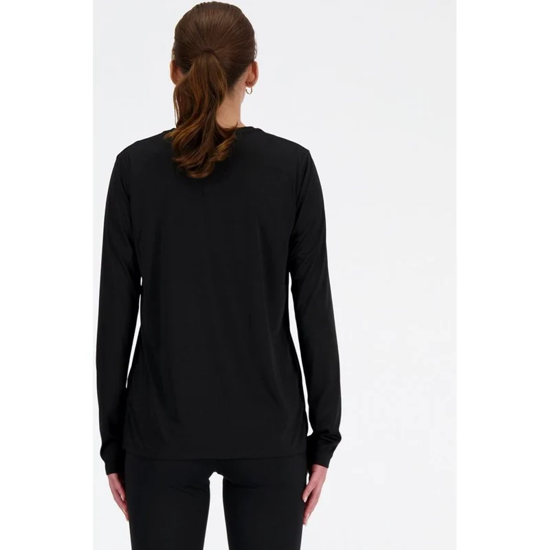 New Balance Womens Running Langarmshirt black
