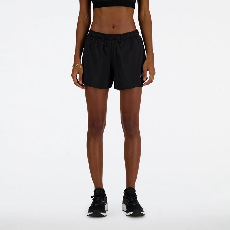 New Balance Womens Running Short black