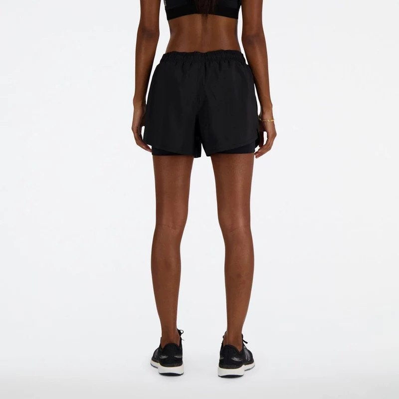 New Balance Womens Running Short black