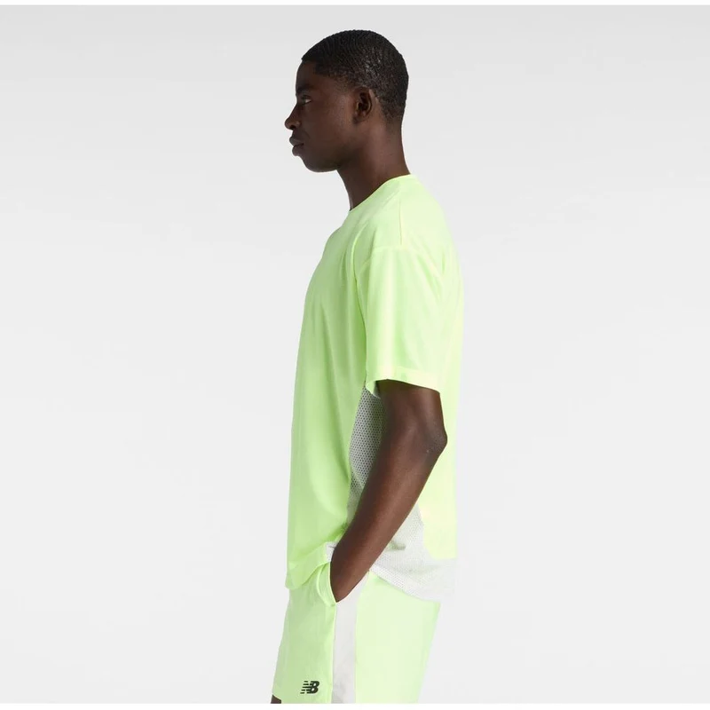 New Balance Mens Running Kurzarmshirt afterglow