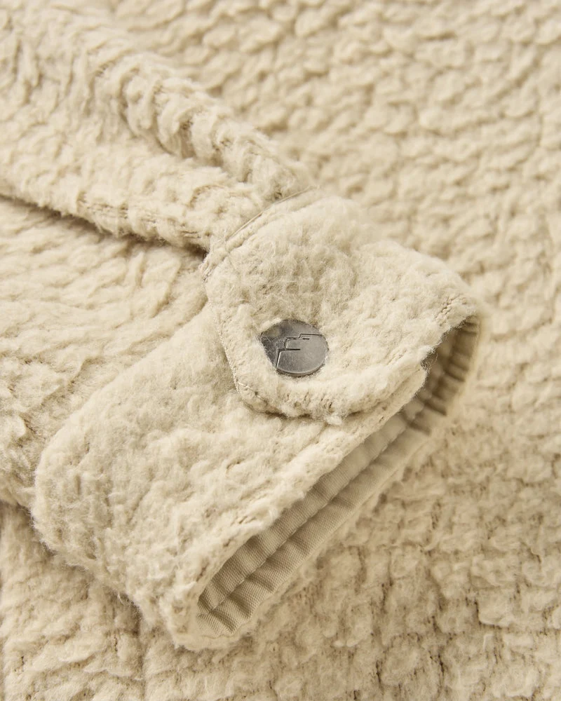 Rappel Recycled Sherpa Oversized Shirt