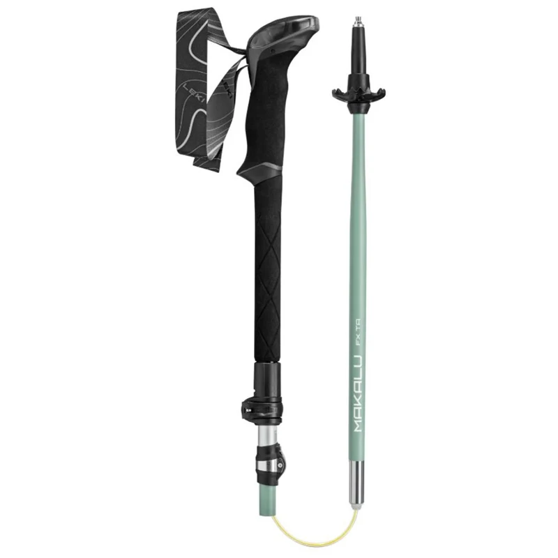 Leki Makalu FX TA silver greygreen white