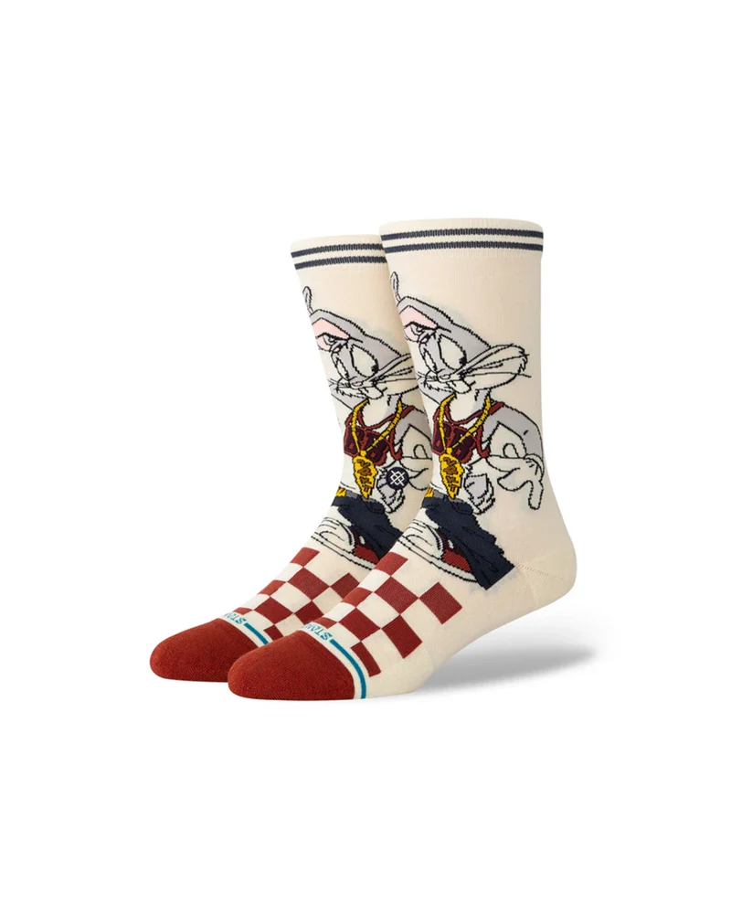 Stance Bugs Crew Vintage White