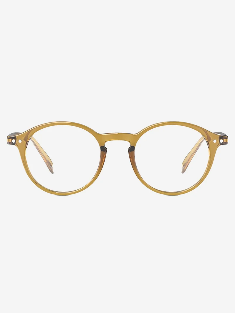 D Reading Occhiali da lettura verde golden