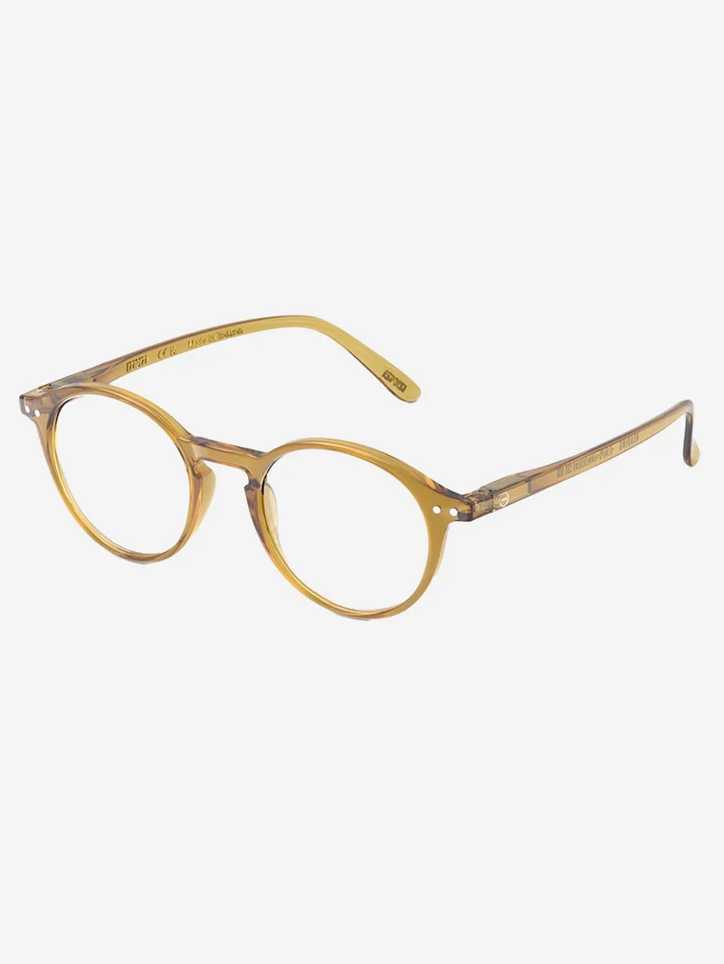 D Reading Occhiali da lettura verde golden