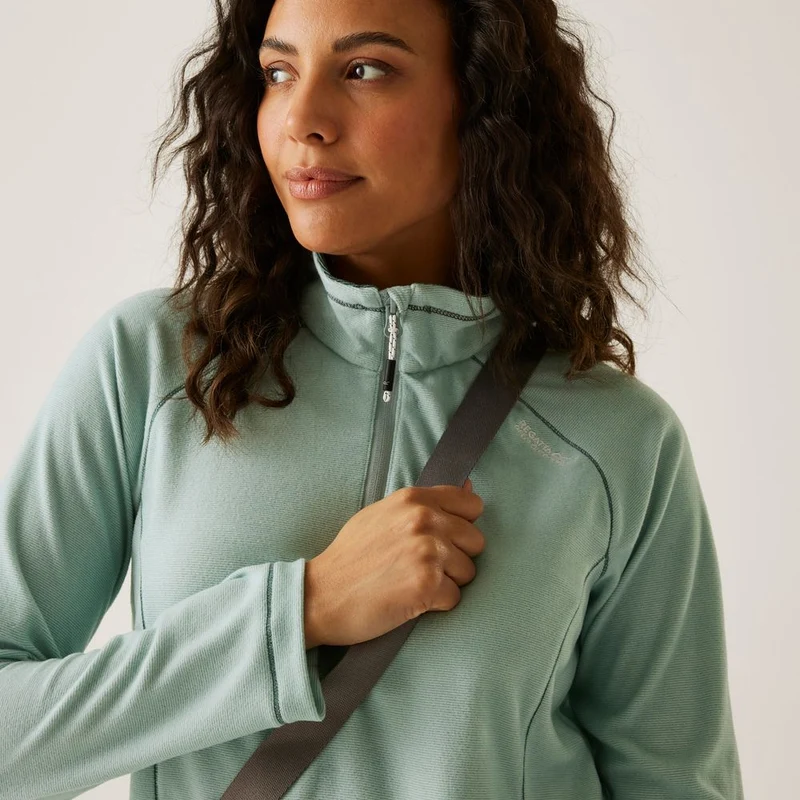 Regatta Montes Damen Fleece-Pullover green haze