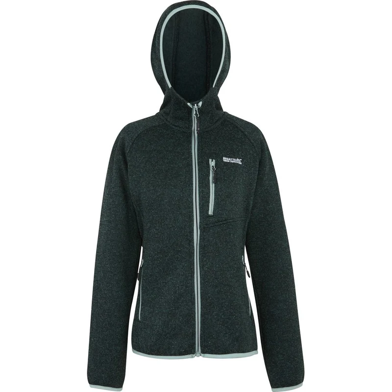 Regatta Newhill Damen Kaupzen-Fleecejacke spruce green