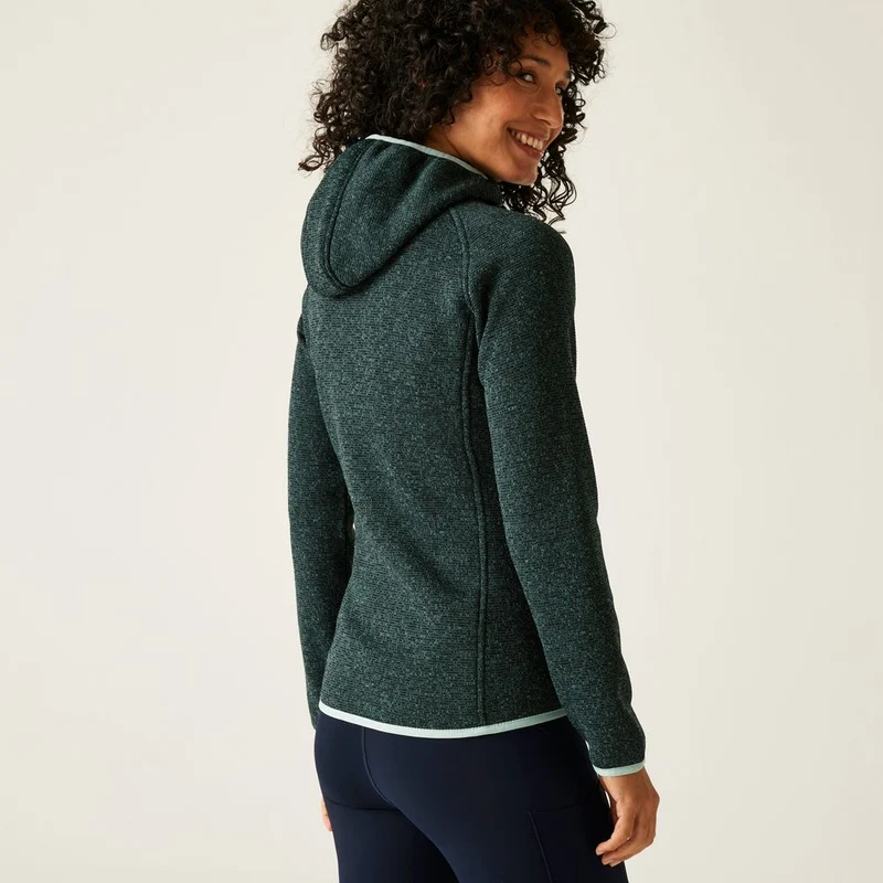 Regatta Newhill Damen Kaupzen-Fleecejacke spruce green