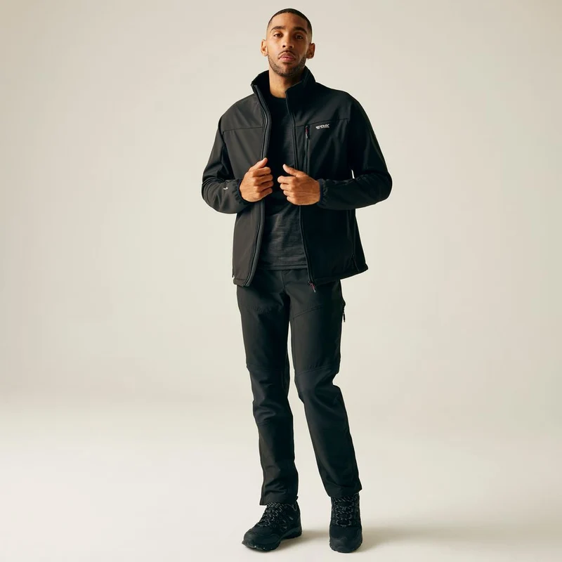 Regatta Moutdale Herren Softshelljacke black