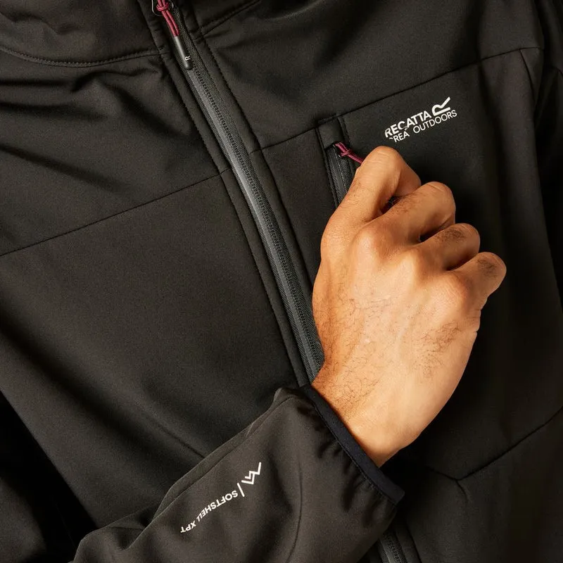 Regatta Moutdale Herren Softshelljacke black