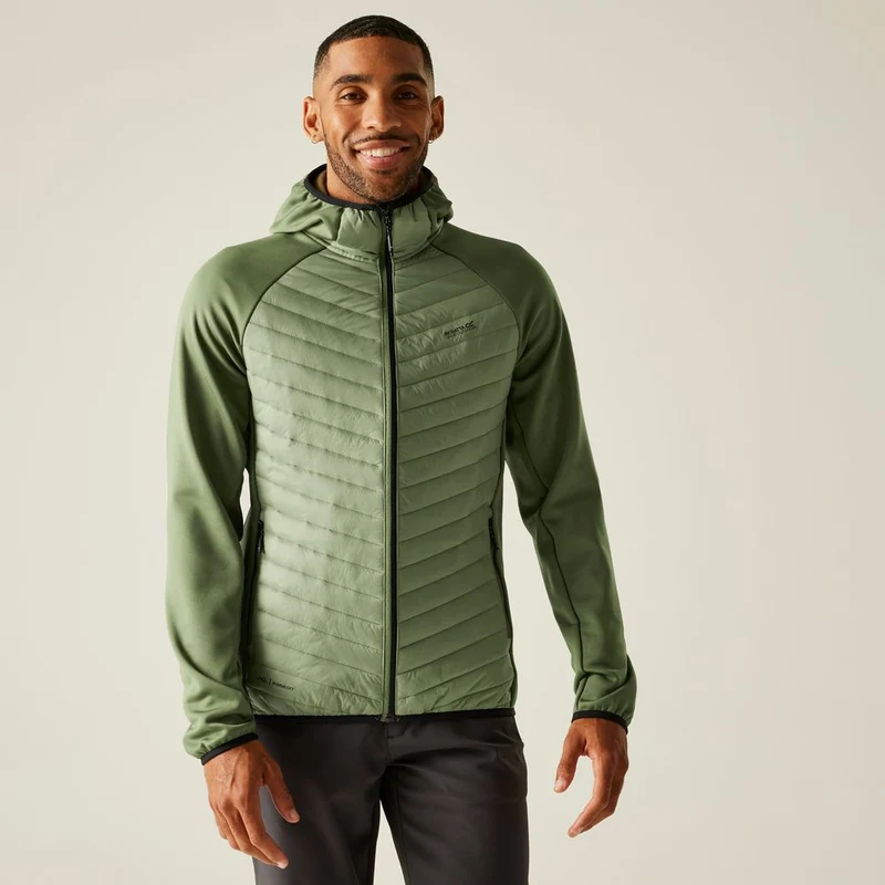 Regatta Andreson Hybrid Herren Isolationsjacke oilgrn olini
