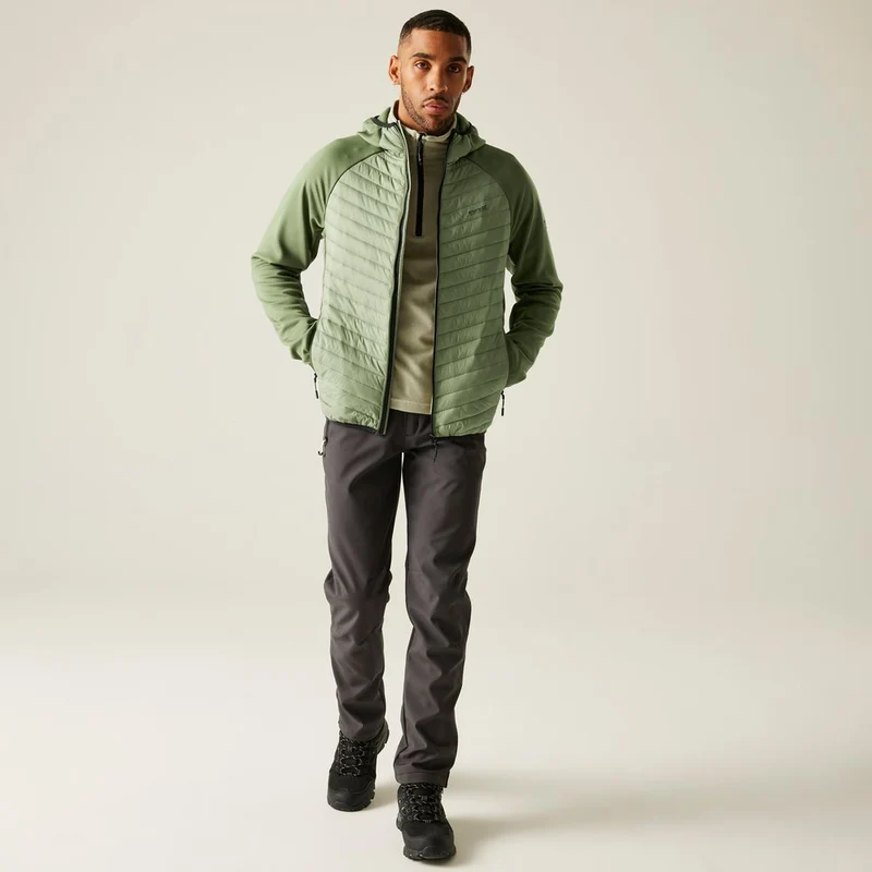 Regatta Andreson Hybrid Herren Isolationsjacke oilgrn olini
