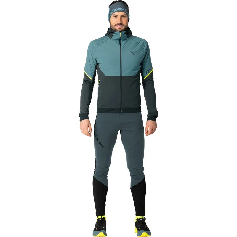 Dynafit Alpine Hybrid Herren Laufjacke smoke blue