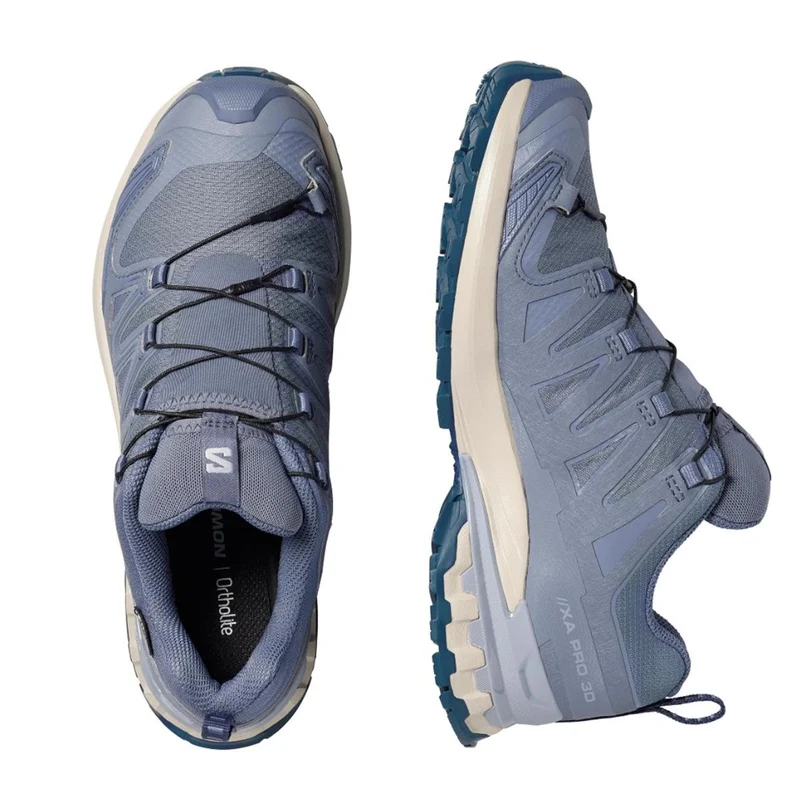 Salomon XA Pro 3D V9 Gore-Tex Trailrunningschuhe Women grisaille / tradewinds