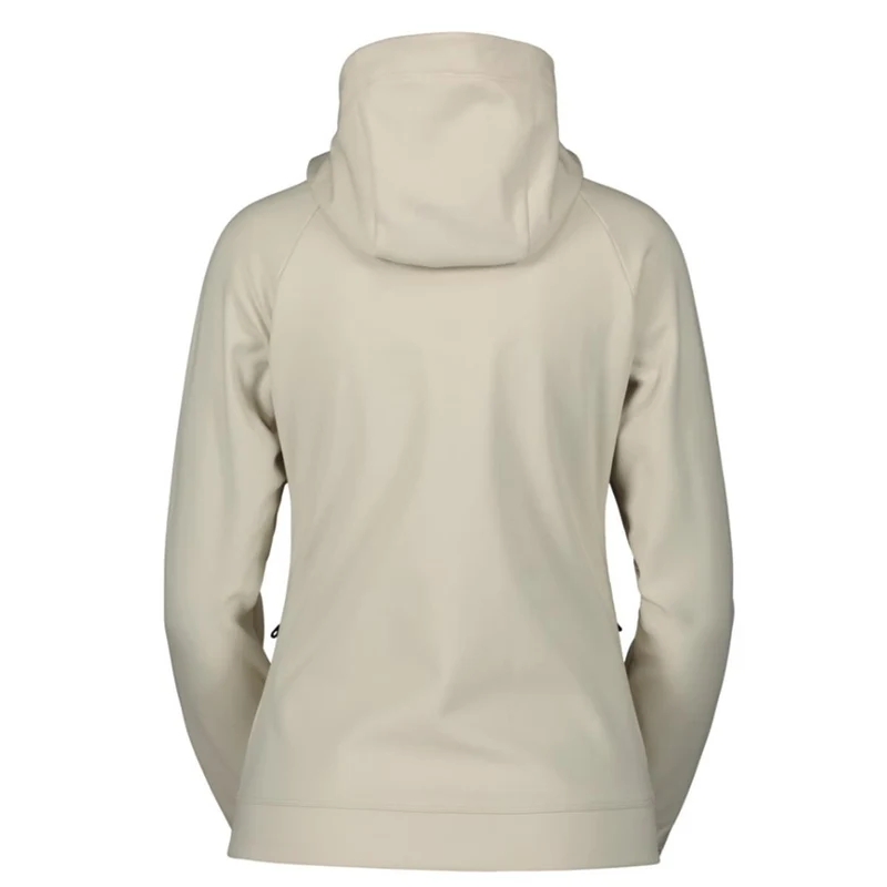 SCOTT Defined Warm Zip Damen-Hoody dusty white