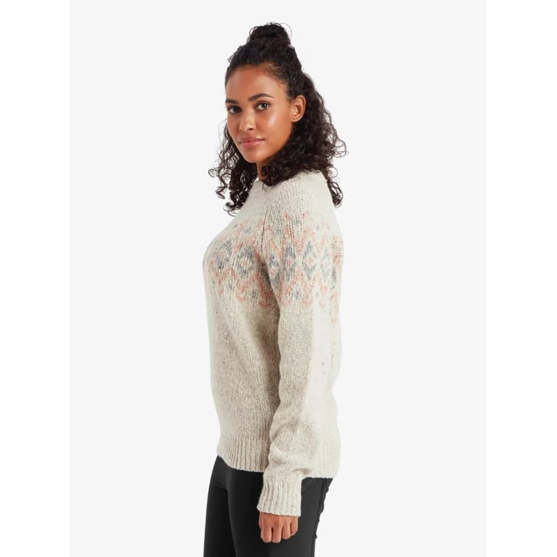 Sherpa Djumi Crew Neck Pullover - Ecru