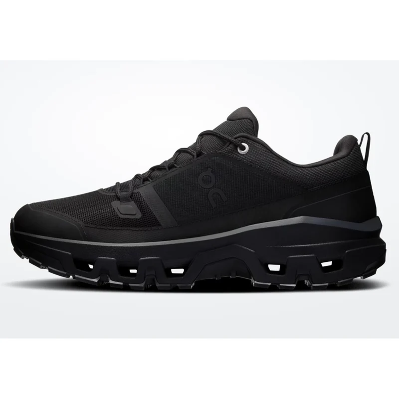 ON Cloudrock Low Waterproof Black/Black Herren