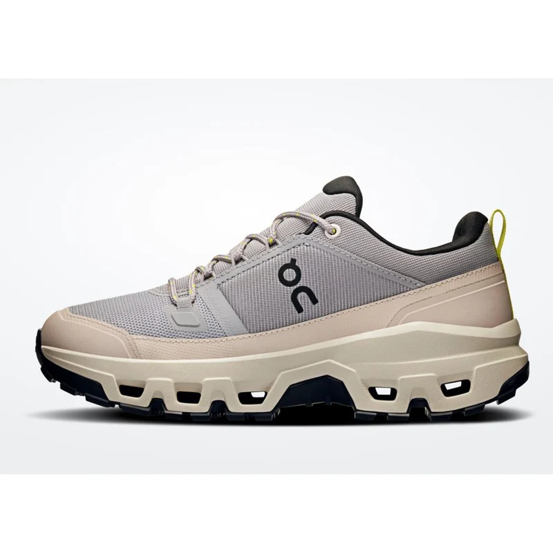 ON Cloudrock Low Waterproof Alloy/Ice Damen