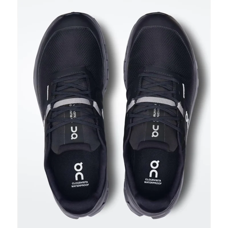 ON Cloudvista 2 Waterproof Black/Eclipse Herren
