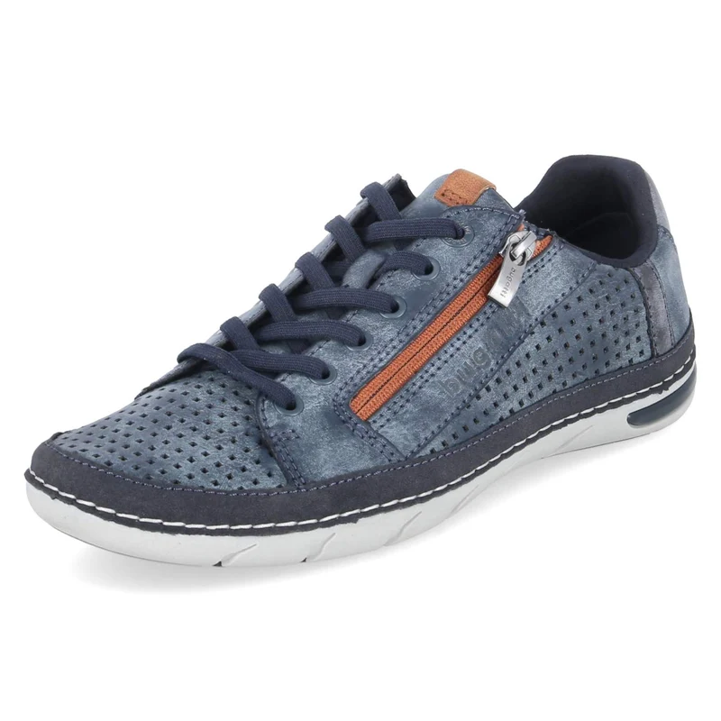 Halbschuhe Blau