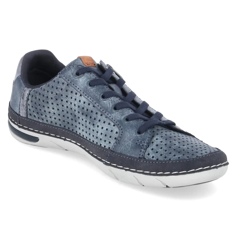 Halbschuhe Blau